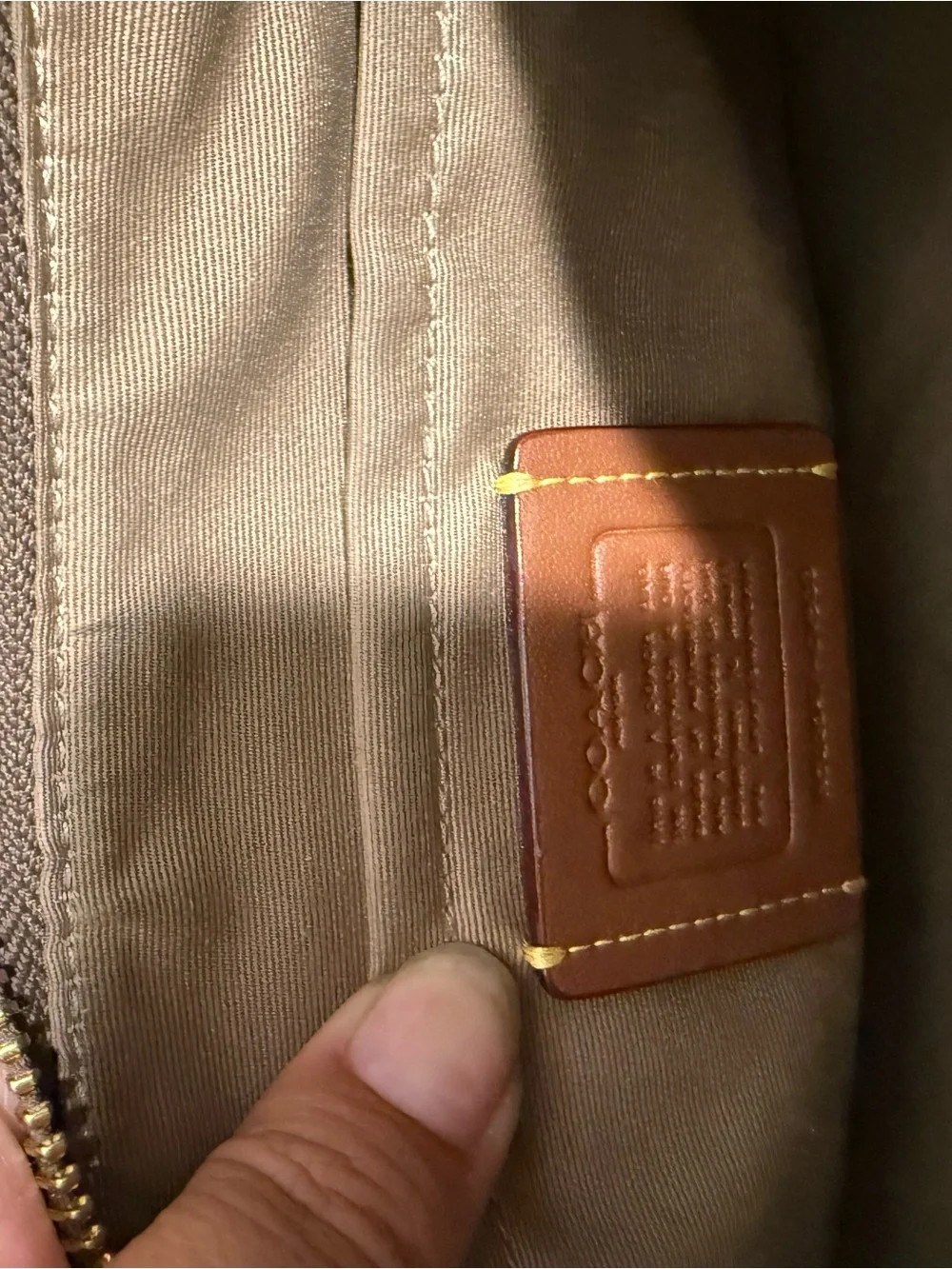 Coach shoulder bag